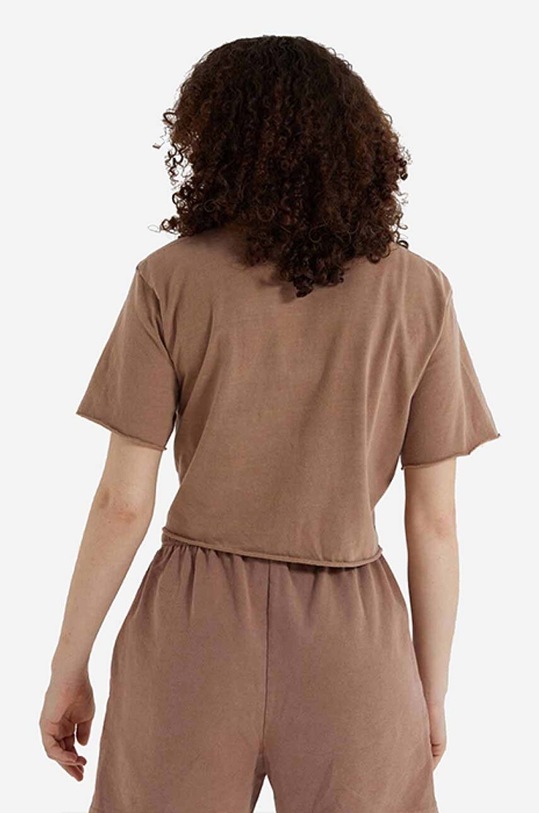 Дрехи Памучна тениска Ellesse SGM14013 кафяв