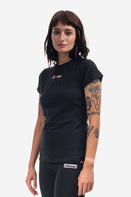 Ellesse t-shirt Rosemund Tee sovrastampa nero SGM11089