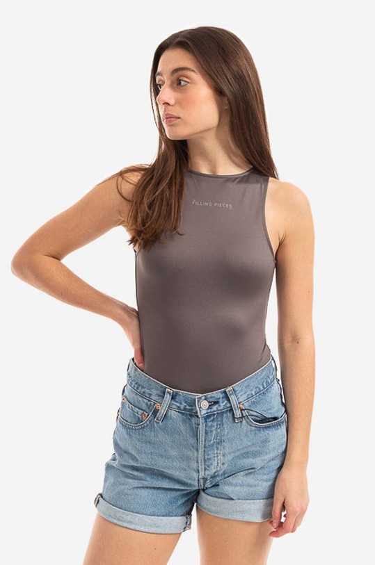 Filling Pieces bodysuit 92322208857 gray