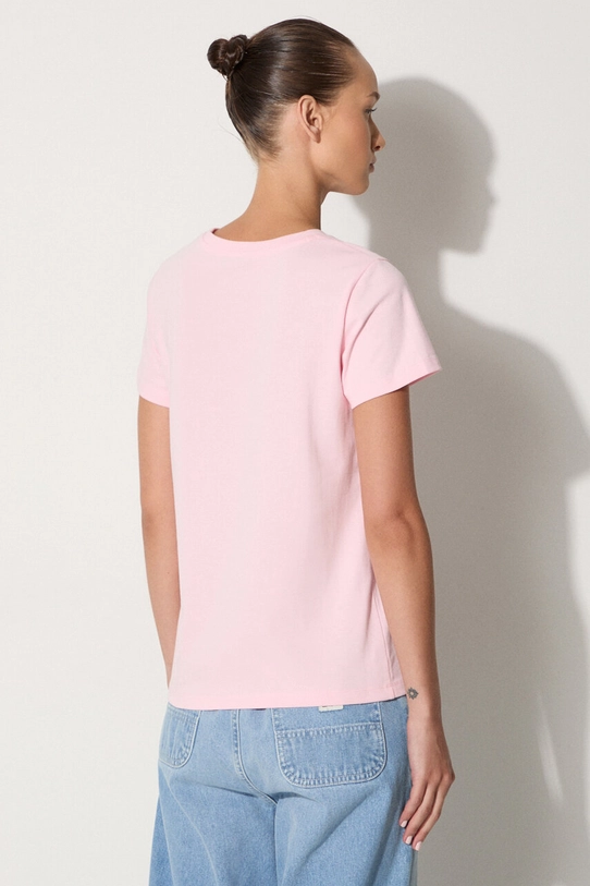 A.P.C. cotton t-shirt Denise COEAV.F26842 pink AA00