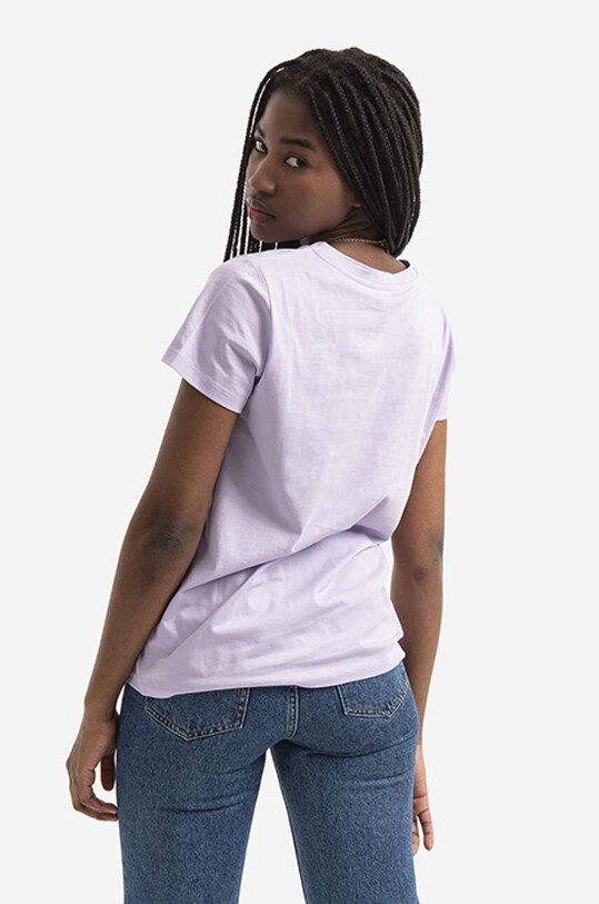 Îmbrăcăminte A.P.C. tricou din bumbac Item F COEOP.F26012 violet