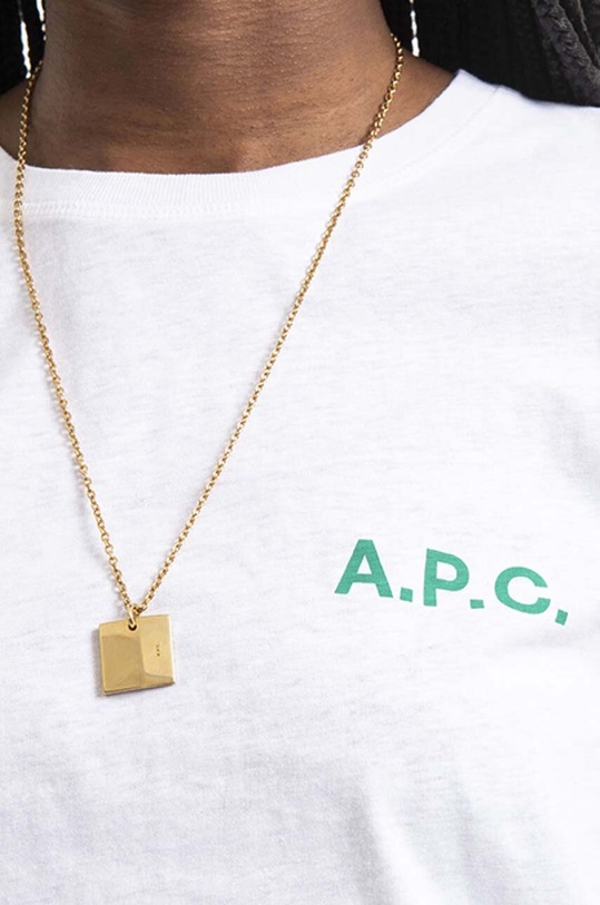 A.P.C. cotton T-shirt Leanne white COETL.F26063