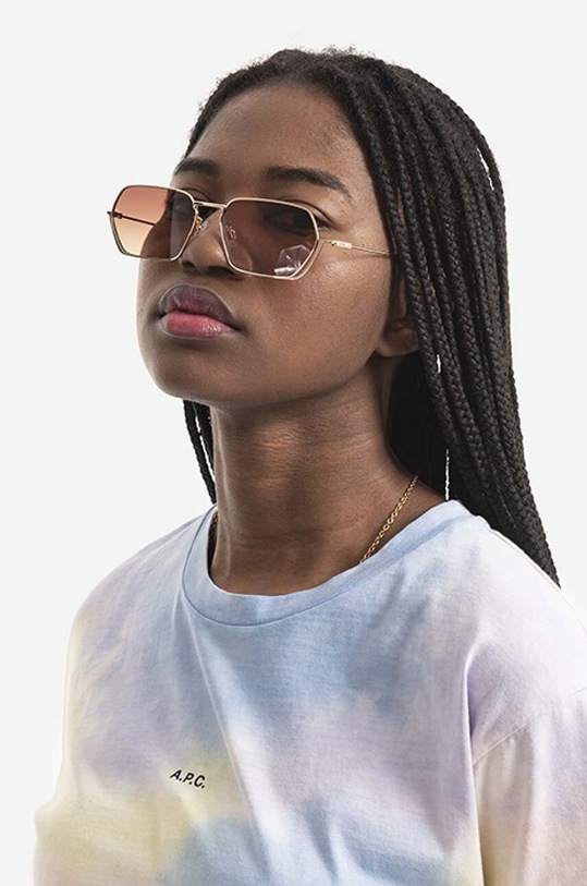 A.P.C. cotton T-shirt Janice multicolor COEWN.F26087