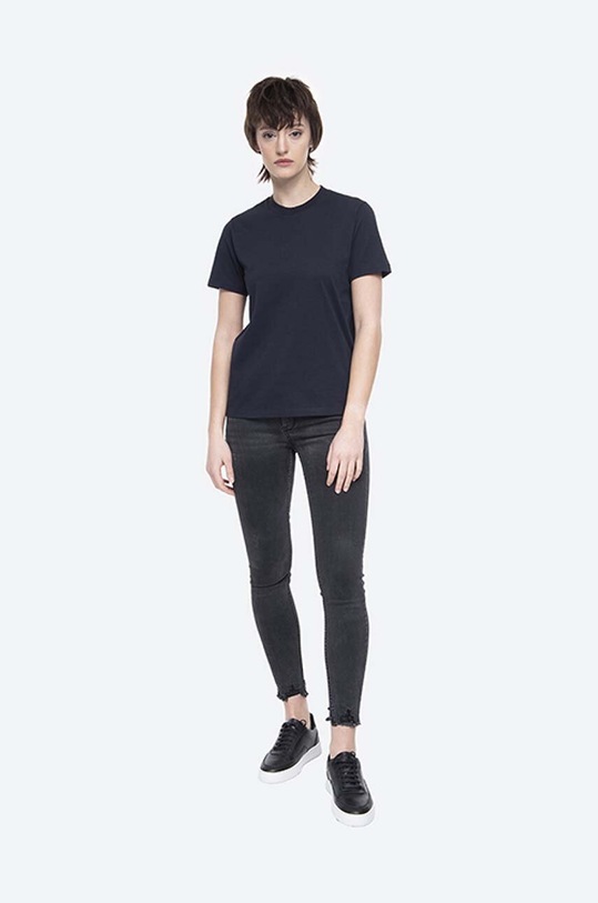 Norse Projects cotton T-shirt Gro Standard Cotton NW01.0036.7004 maroon AA00