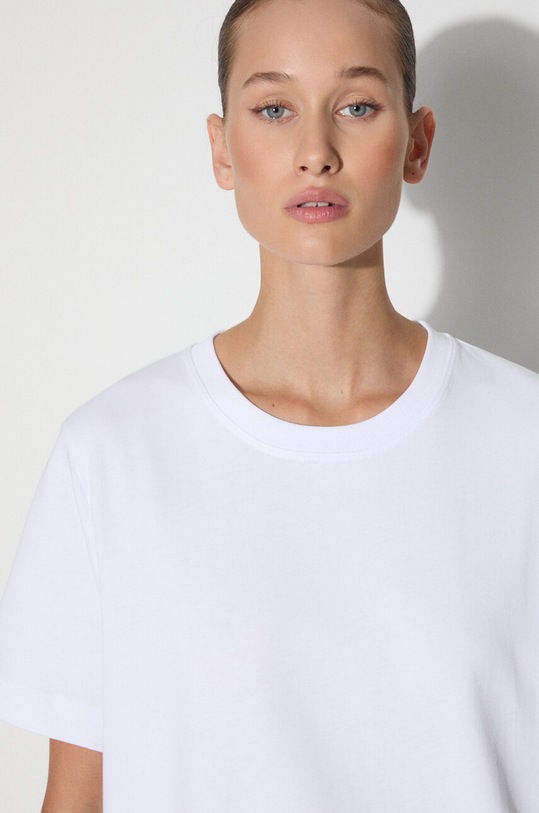 Samsoe Samsoe cotton t-shirt F00012400 white