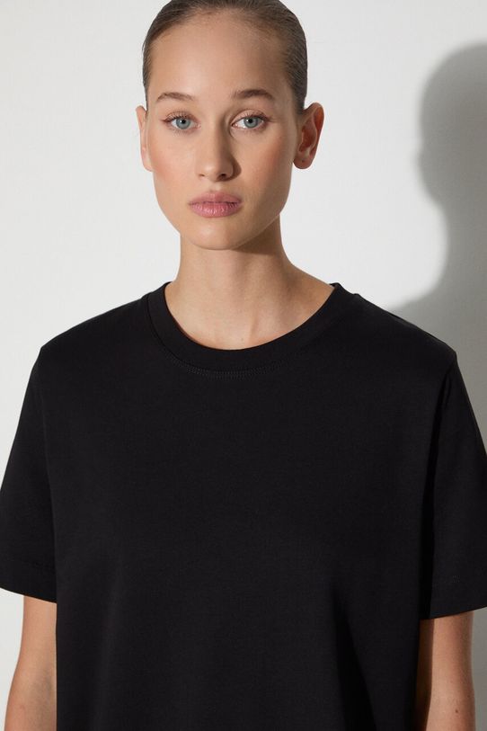 Samsoe Samsoe t-shirt in cotone nero F00012400