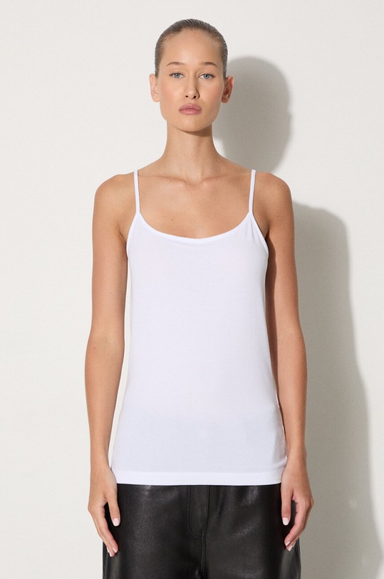 Samsoe Samsoe top plain white F00001561