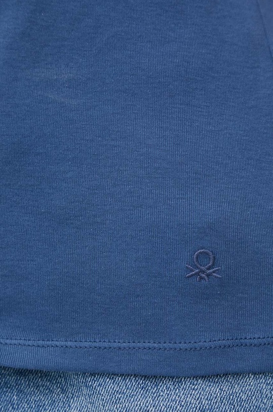 United Colors of Benetton t-shirt bawełniany 3GA2E4230.217. niebieski