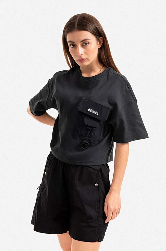 Columbia t-shirt W Field Creek Cropped SS Tee