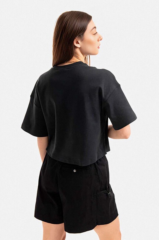 Одежда Футболка Columbia W Field Creek Cropped SS Tee 2001303010 чёрный