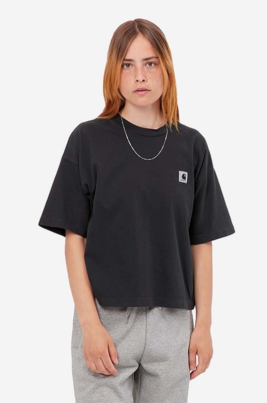 Carhartt WIP cotton t-shirt relaxed black I029647.BLACK