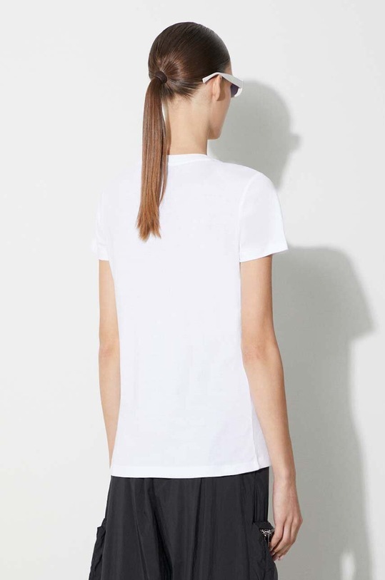 Ρούχα Βαμβακερό μπλουζάκι Puma Classic Logo Tee 530076.02 λευκό