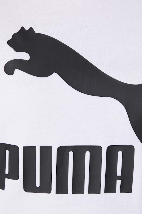 Βαμβακερό μπλουζάκι Puma Classic Logo Tee 530076.02