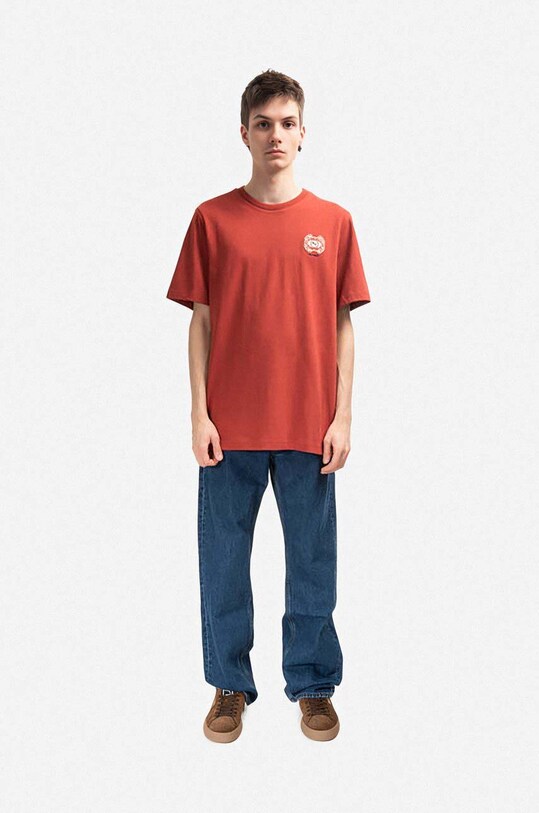 Puma cotton t-shirt x Palomo Tee 535966.77 red AA00