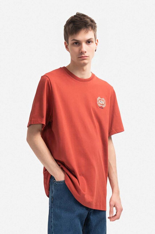 Puma cotton t-shirt x Palomo Tee 535966.77 red