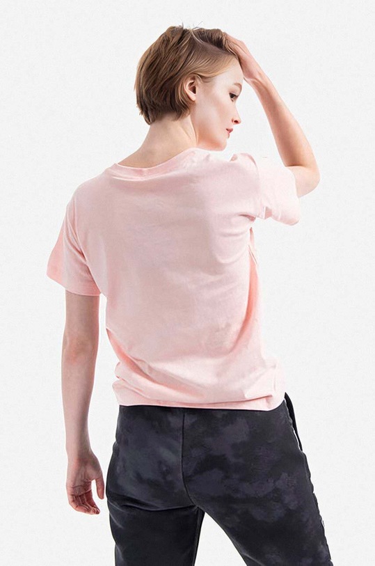 Одежда Хлопковая футболка Champion 114525 розовый