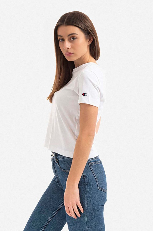 Champion cotton t-shirt 114929 white