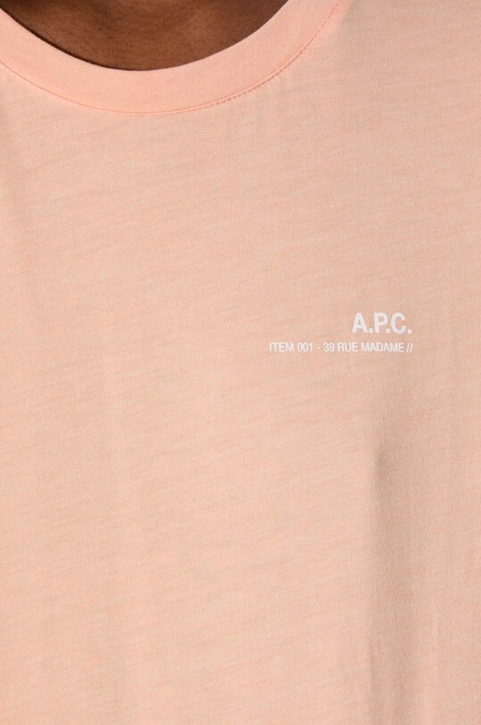Футболка A.P.C. COEVS.F26012 помаранчевий