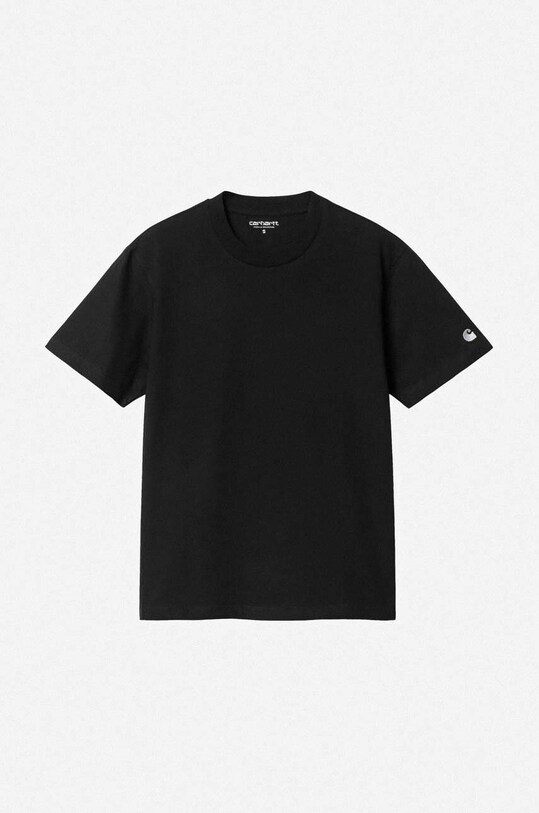 Odzież Carhartt WIP t-shirt bawełniany I030652 czarny
