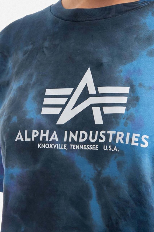 Alpha Industries cotton t-shirt navy 116083.551
