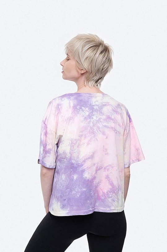 Oblečenie Bavlnené tričko Alpha Industries Basic Tee Batik COS Wmn 116083.536 ružová