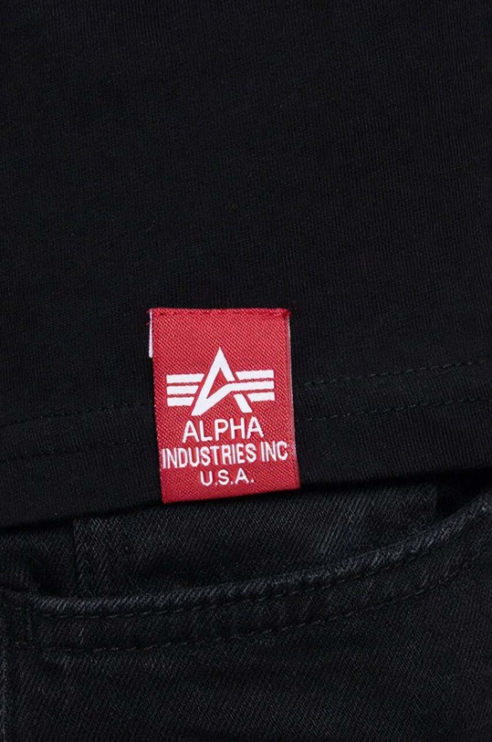 Alpha Industries cotton T-shirt Basic Tee COS Hol. Print Wmn 116050HP.600