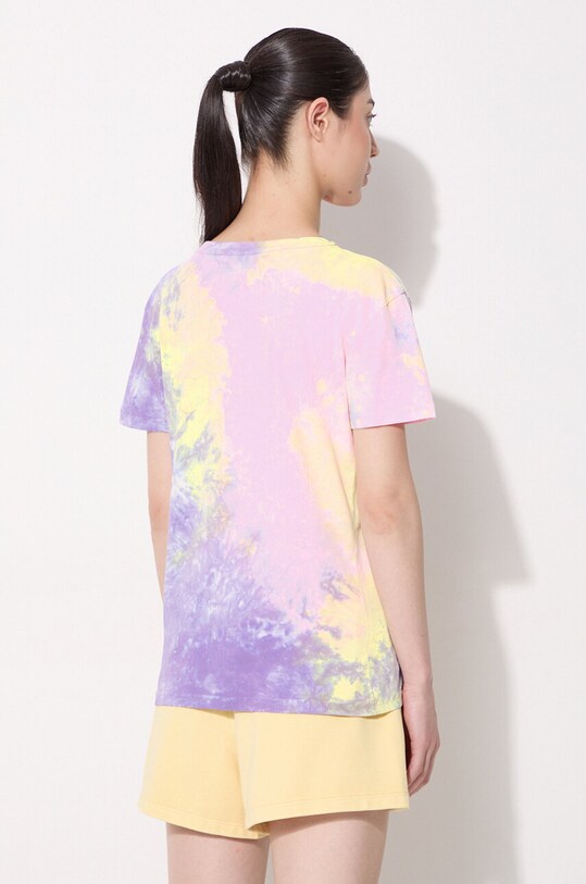 Alpha Industries t-shirt bawełniany Basic Tee Batik Wmn 116084.536 różowy AA00
