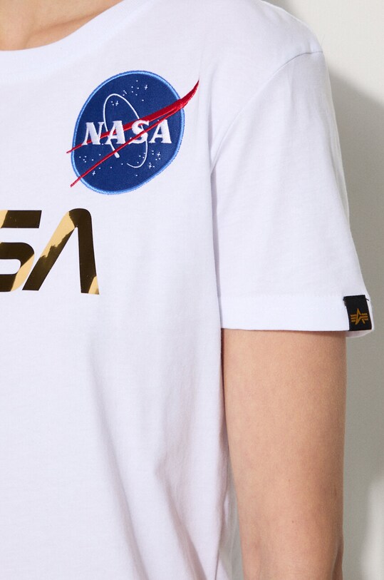 Alpha Industries t-shirt bawełniany NASA Pm T 198053.438