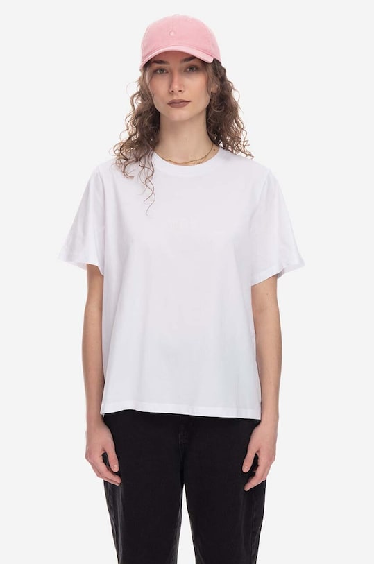 Woolrich cotton T-shirt Woolrich Logo T-shirt CFWWTE0070FRUT2926 100 CFWWTE0070FRUT2926 white AA00