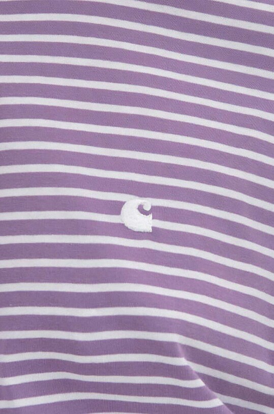 Carhartt WIP cotton T-shirt Coleen T-shirt violet I031627