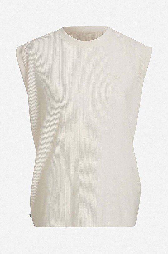 Îmbrăcăminte adidas top Adicolor Plisse HE4956 bej