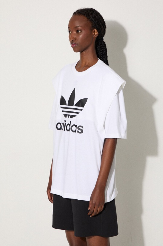Βαμβακερό μπλουζάκι adidas adidas Originals Tee IC8806 λευκό IC8806