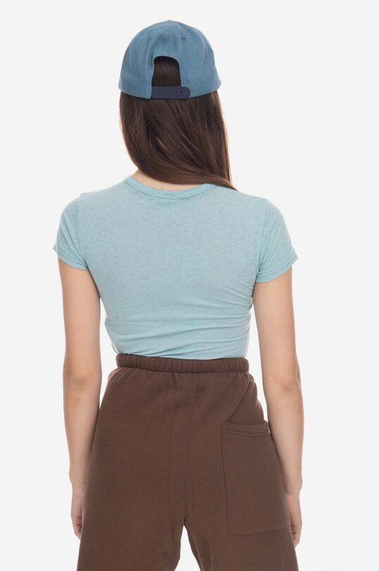 Odzież Guess U.S.A. t-shirt Guess U.S.A. Classic Logo Baby Tee W2BP00KBAX0 W2BP00.KBAX0 niebieski