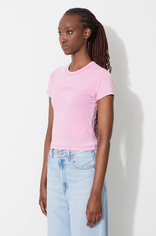 Guess U.S.A. t-shirt pozostałe różowy W2BP00.KBAXO