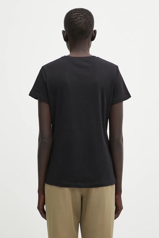 Odjeća Pamučna majica Samsoe Samsoe F00012050 crna