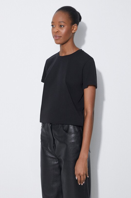 Samsoe Samsoe cotton t-shirt black F00012050