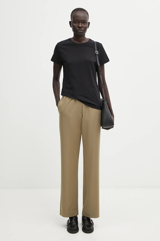 Pamučna majica Samsoe Samsoe F00012050 crna