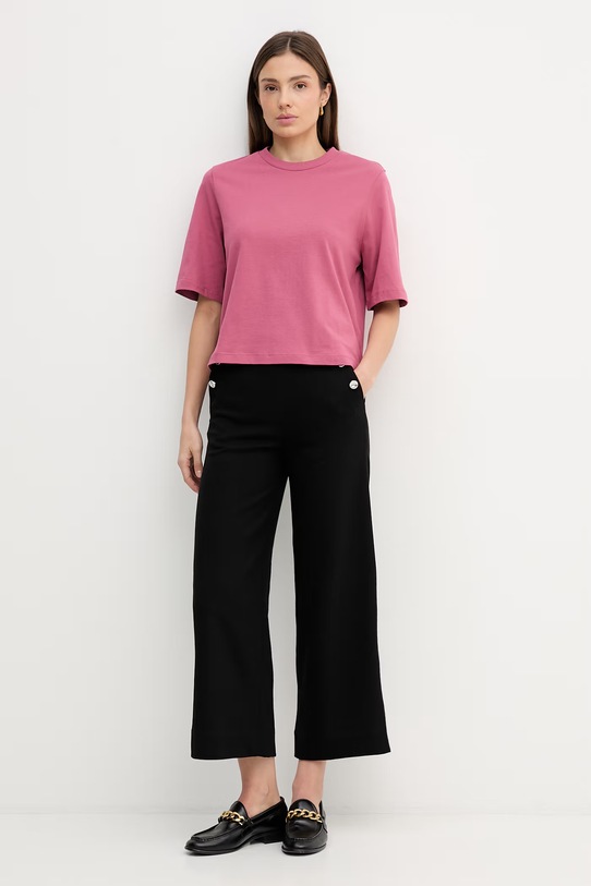 United Colors of Benetton t-shirt bawełniany 3BL0E17G5 różowy AA00