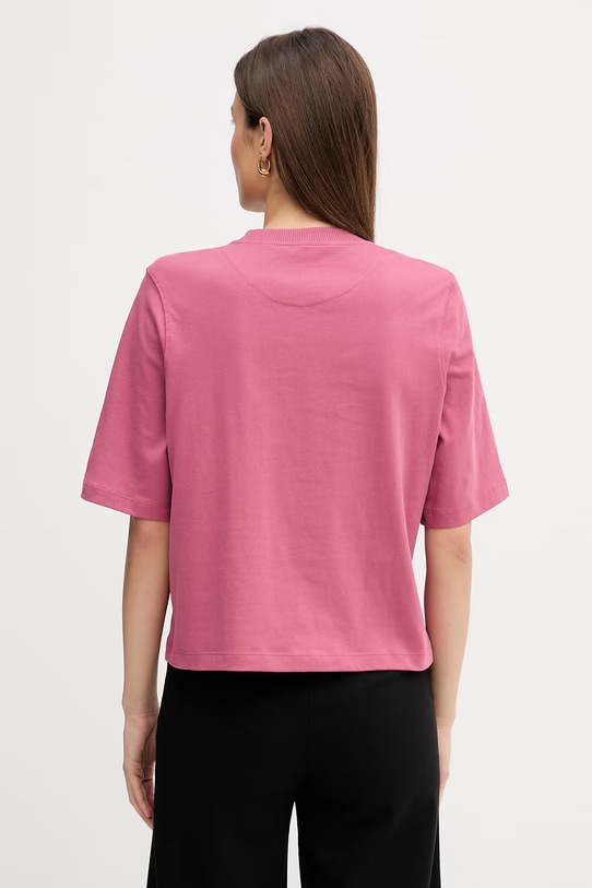 Odzież United Colors of Benetton t-shirt bawełniany 3BL0E17G5 różowy