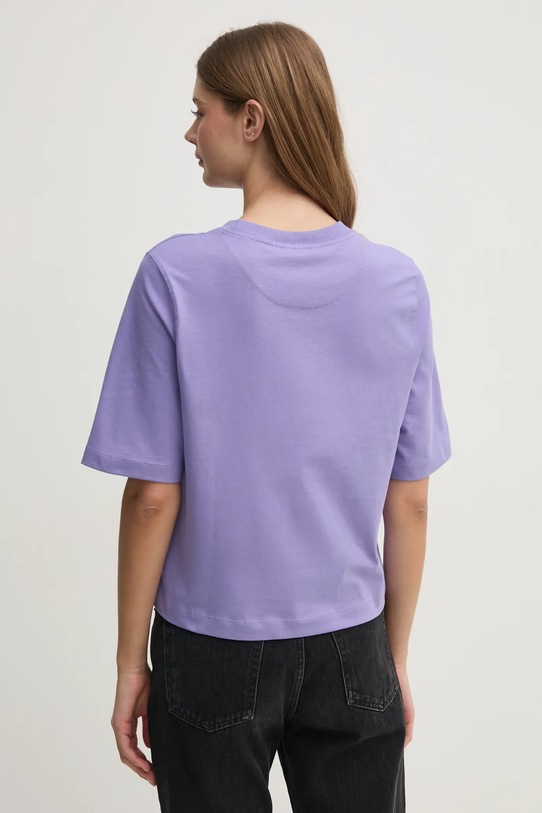Oblečení Bavlněné tričko United Colors of Benetton 3BL0E17G5 fialová