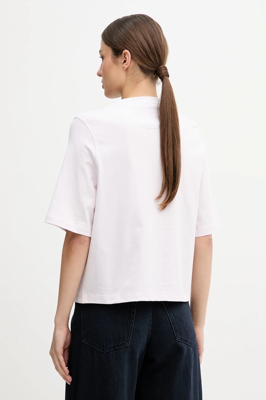 Odzież United Colors of Benetton t-shirt bawełniany 3BL0E17G5 różowy