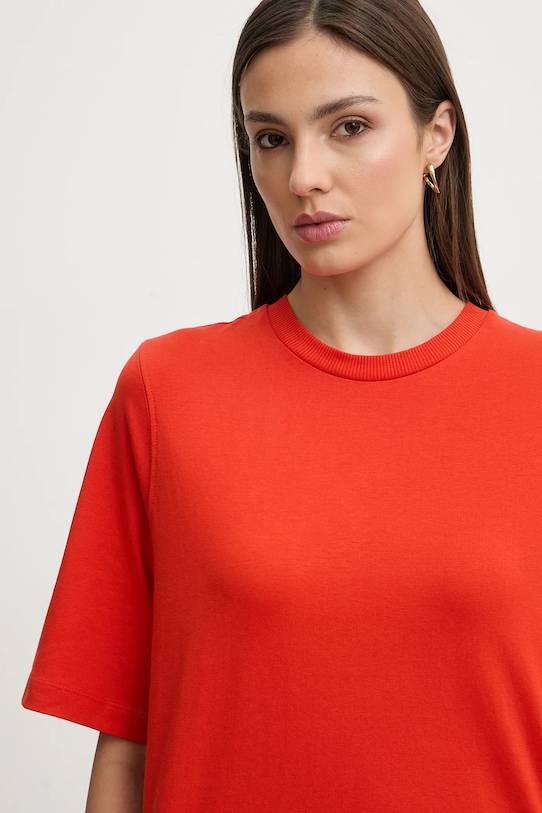 Бавовняна футболка United Colors of Benetton помаранчевий 3BL0E17G5