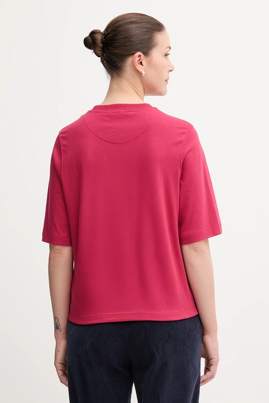 Одежда Хлопковая футболка United Colors of Benetton 3BL0E17G5 розовый