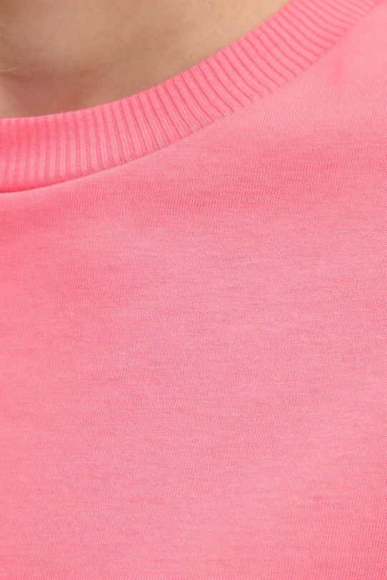 Памучна тениска United Colors of Benetton 3BL0E17G5 розов