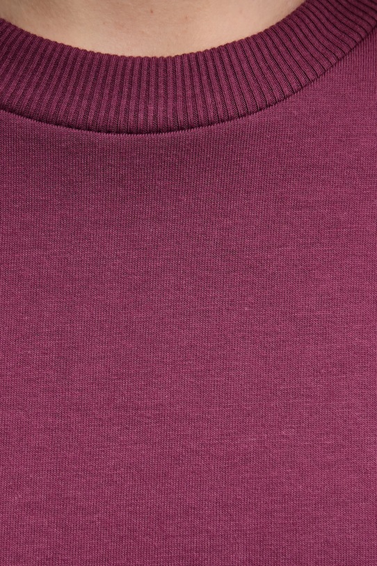 Βαμβακερό μπλουζάκι United Colors of Benetton 3BL0E17G5 μωβ