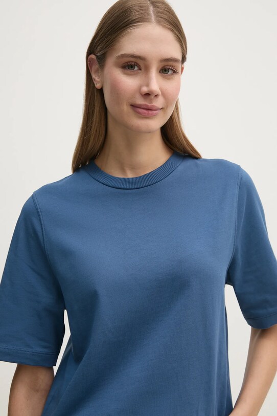 United Colors of Benetton tricou din bumbac bleumarin 3BL0E17G5