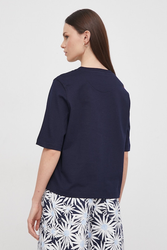 Одяг Бавовняна футболка United Colors of Benetton 3BL0E17G5 темно-синій