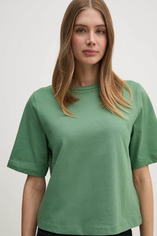 United Colors of Benetton tricou din bumbac verde 3BL0E17G5