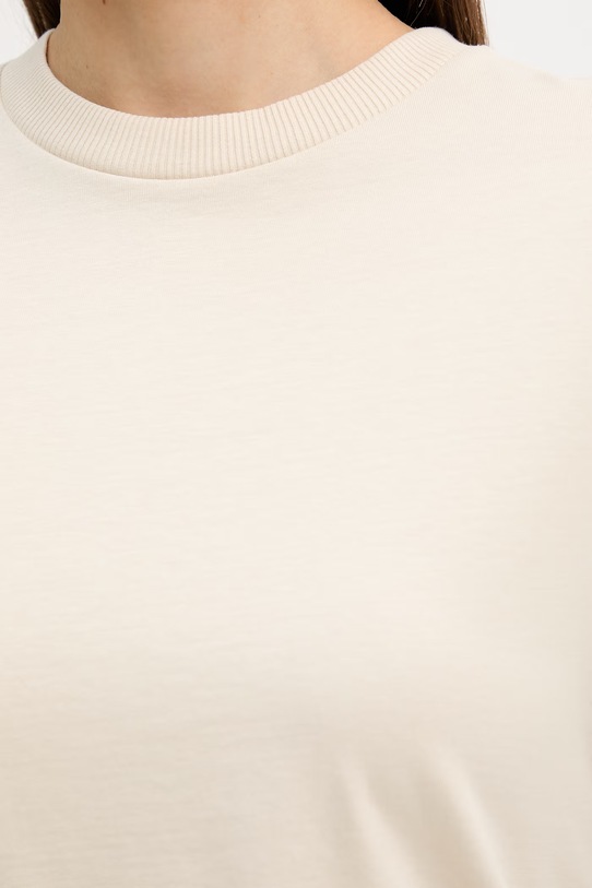 United Colors of Benetton t-shirt bawełniany 3BL0E17G5 beżowy