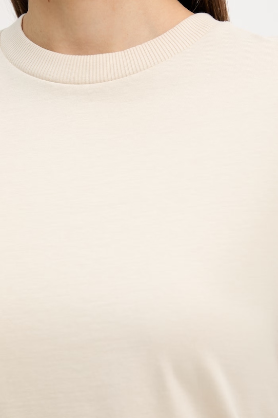 United Colors of Benetton t-shirt bawełniany 3BL0E17G5 beżowy